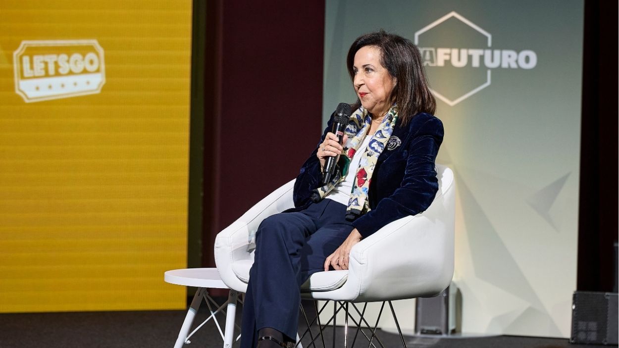 La ministra de Defensa, Margarita Robles. EP.