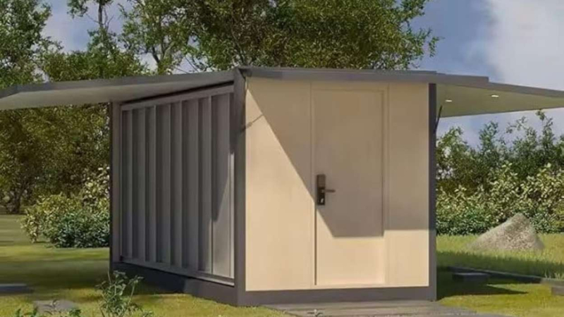 Casa prefabricada pequeña