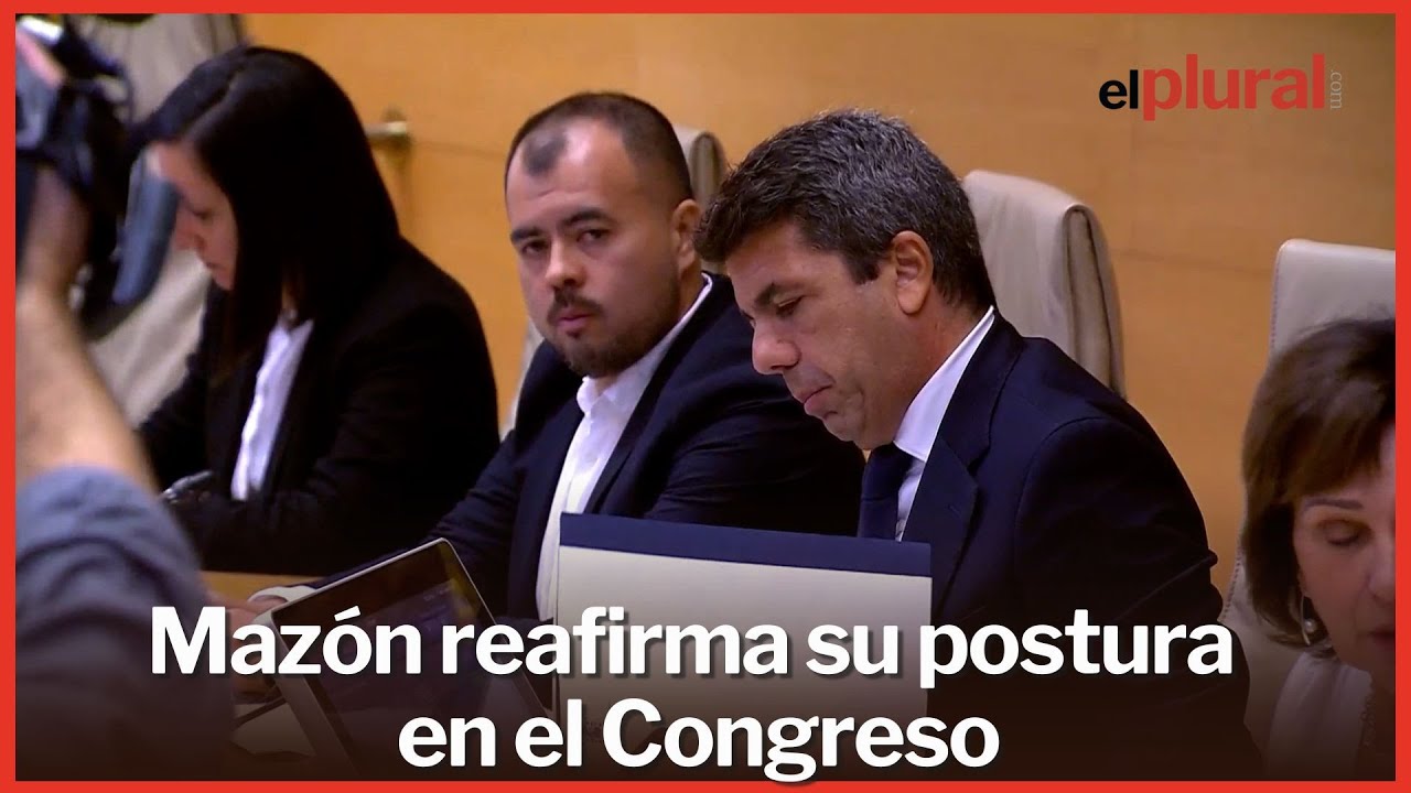 Resumen de la comparecencia de Mazón en la comisión de investigación de la DANA en el Congreso