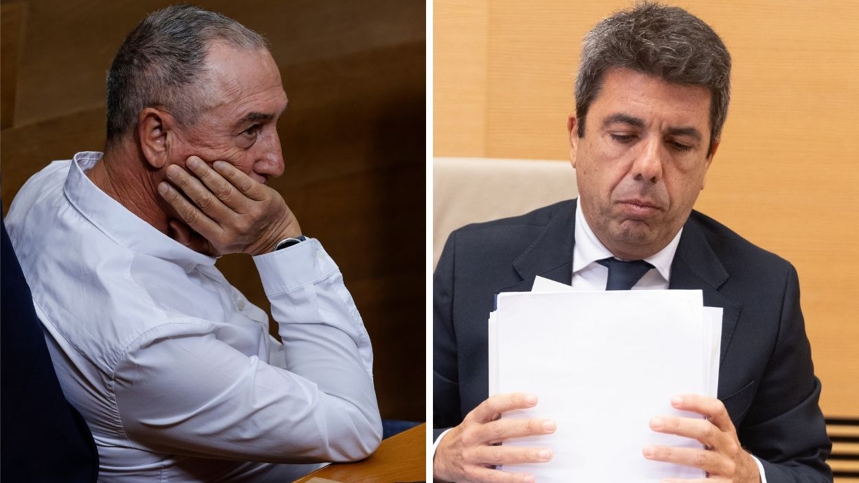 Fotomontaje de Joan Baldoví y Carlos Mazón. Elaboración propia. EP.