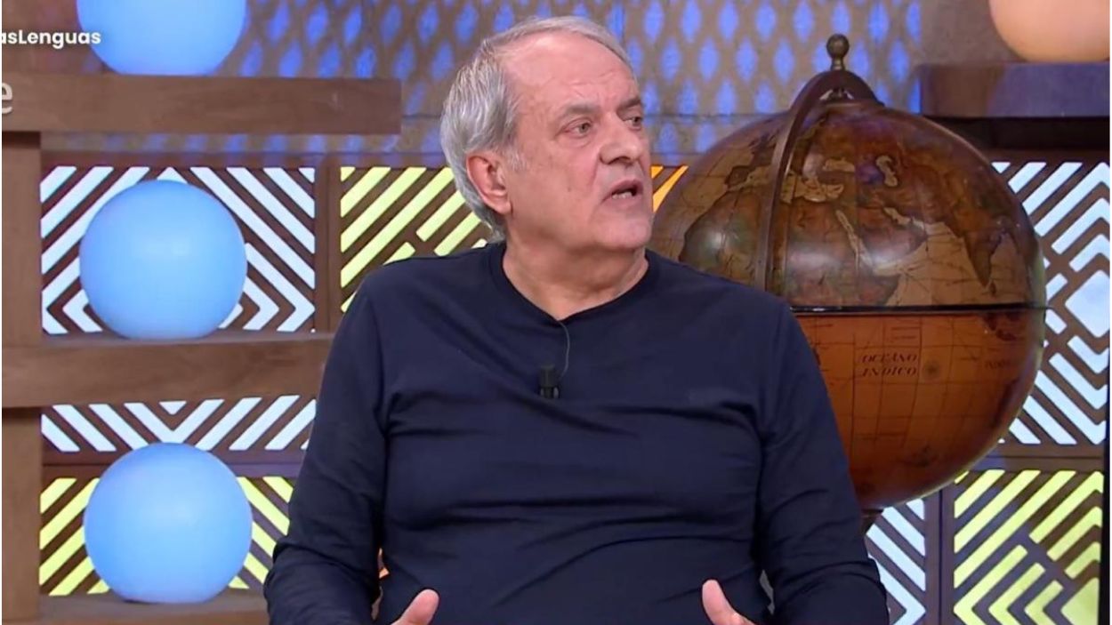 Javier Aroca en 'Malas Lenguas'. TVE