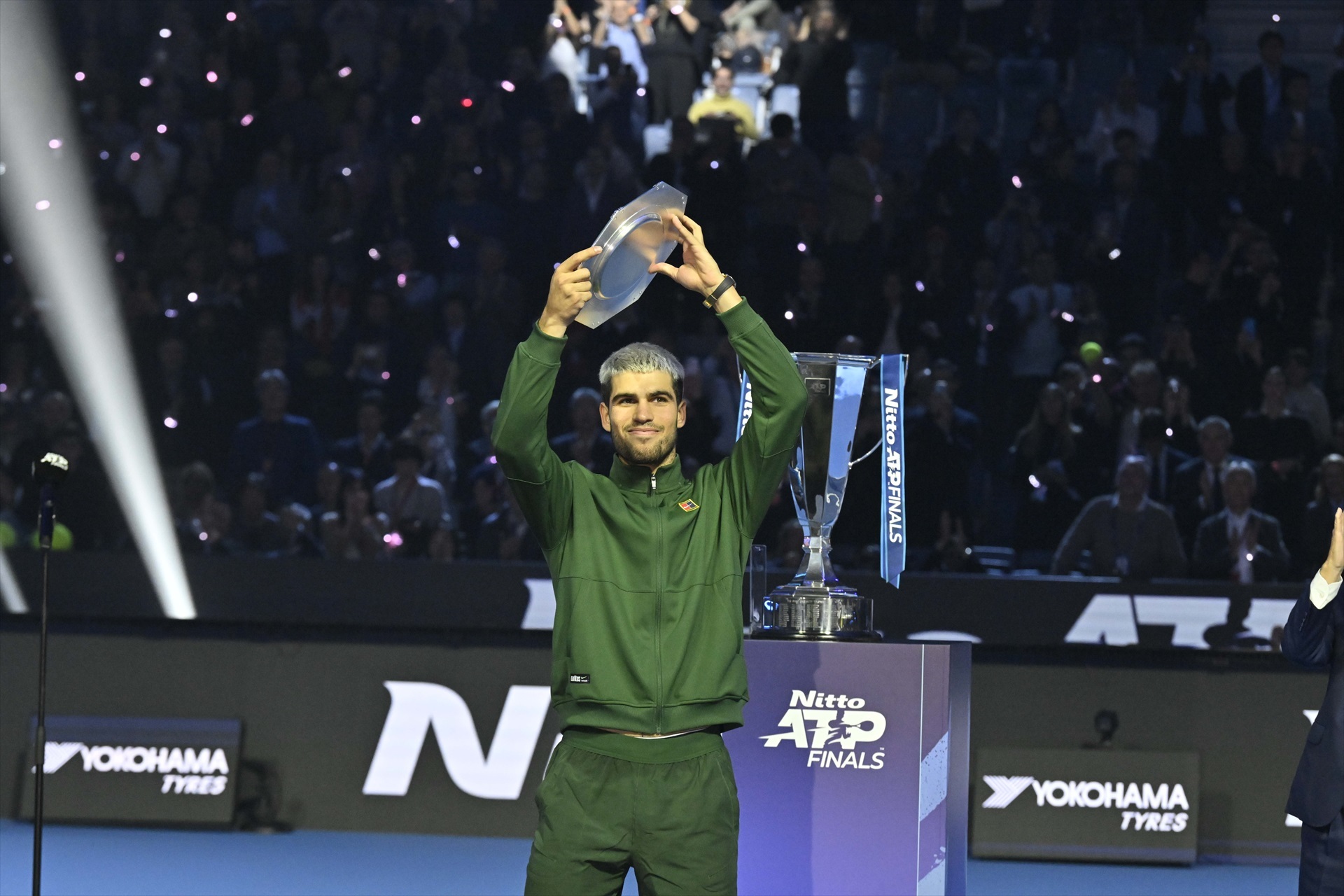 Carlos Alcaraz tras quedar segundo en las ATP Finals| EP
