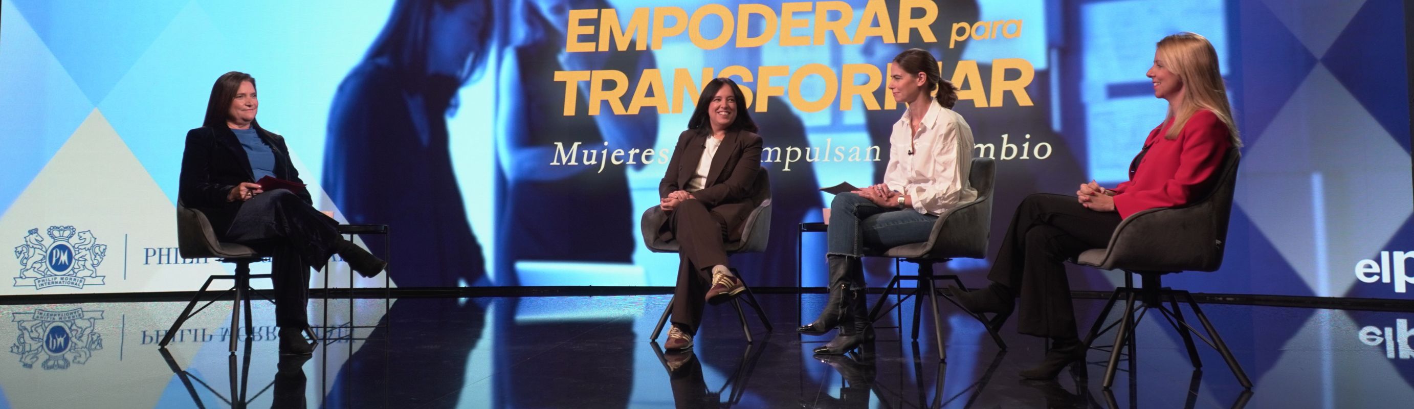 Mesa redonda 'Liderazgo femenino: empoderar para transformar', organizada por ElPlural con la colaboración de Philip Morris