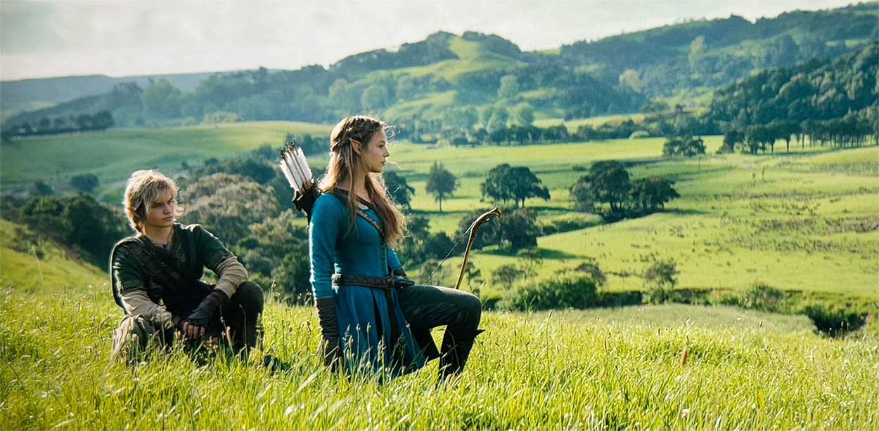 Protagonistas de la película The legend of Zelda