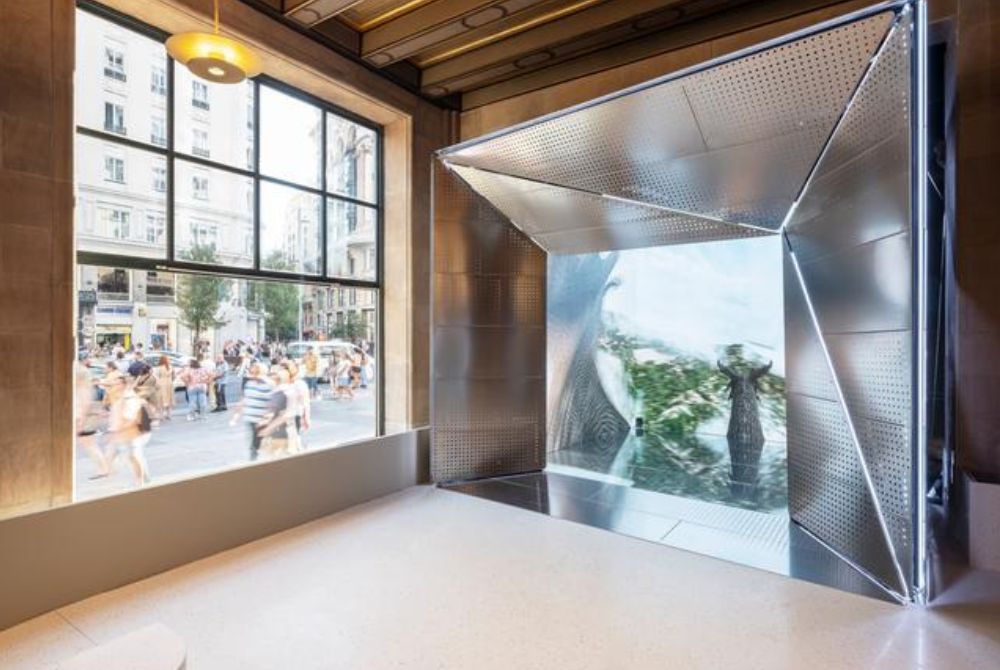 Espacio Movistar, ubicado en el emblemático edificio de Telefónica en la Gran Vía de Madrid, recibe más de 630.000 visitas en su primer año