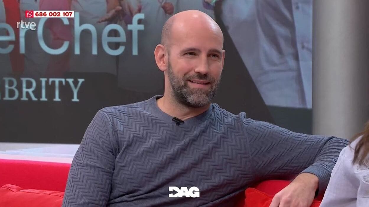 El presentador de 'Directo al Grano', Gonzalo Miró. RTVE.