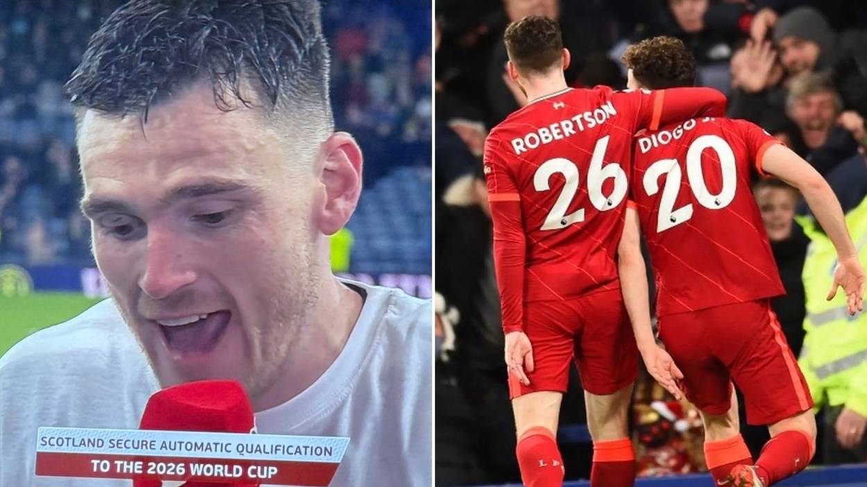 Robertson se acuerda de Diogo Jota tras el regreso de Escocia a un Mundial 28 años después
