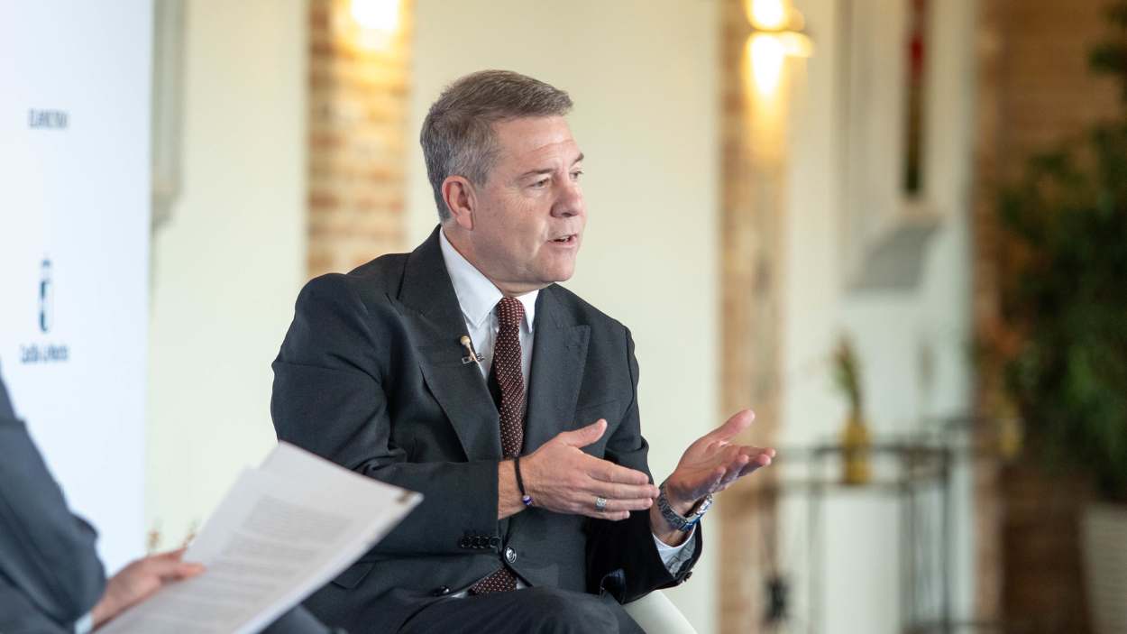 Imagen de Emiliano García-Page, presidente de Castilla-La Mancha. JCCM.