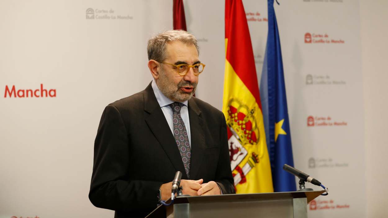 El consejero de Sanidad del Gobierno de Castilla-La Mancha, Jesús Fernández Sanz. Cortes C-LM.