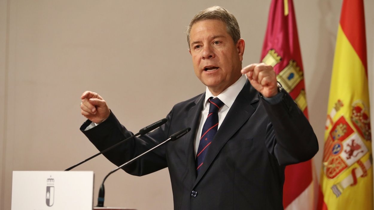 Emiliano García-Page, presidente de Castilla-La Mancha. Archivo EP.