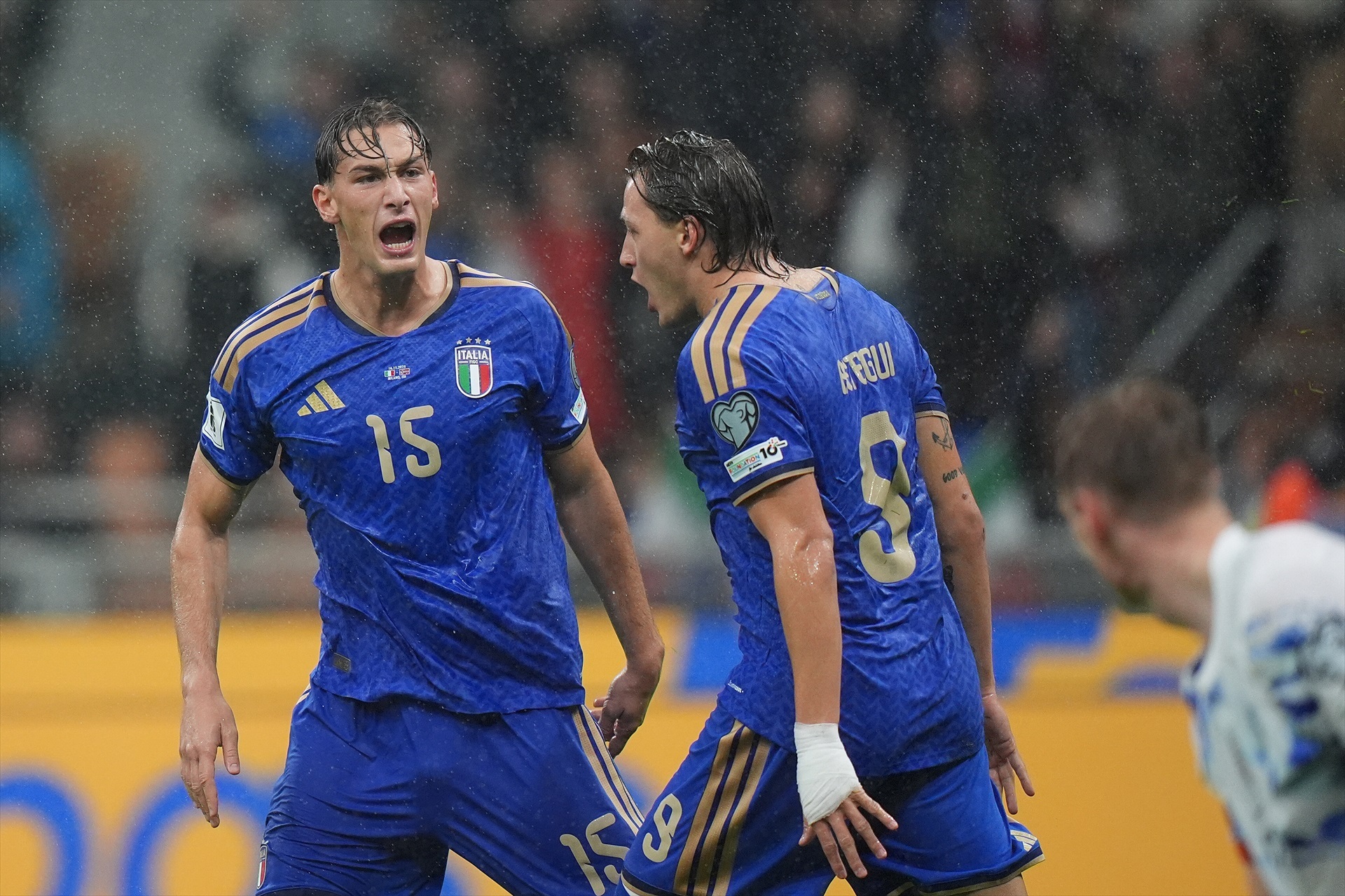 Italia en su partido ante Noruega| EP