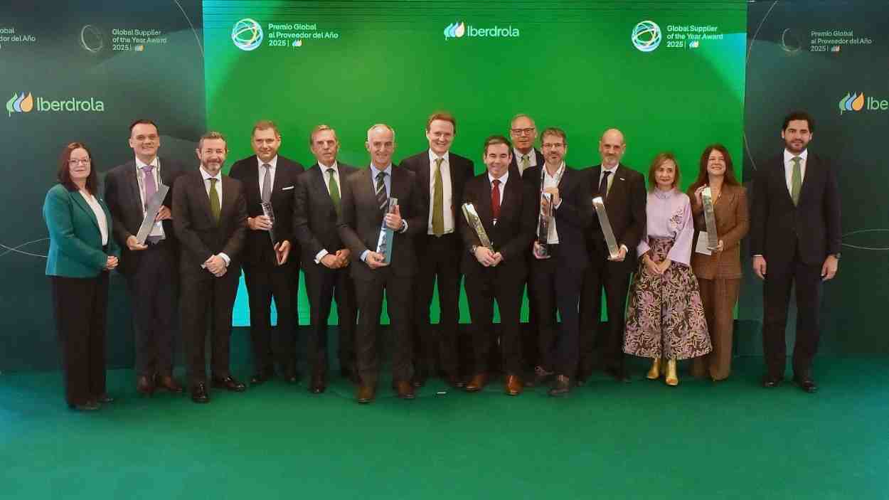 Iberdrola entrega en Bilbao sus Premios Globales al Proveedor del Año. Iberdrola