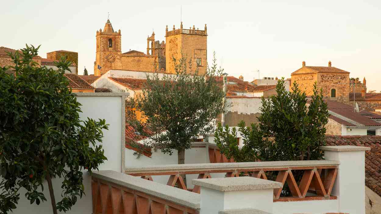 Vistas terraza Casa Pizarro Hotel