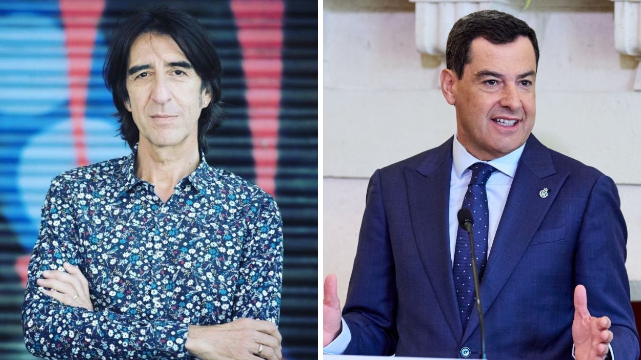 Fotomontaje de Benjamín Prado y Juan Manuel Moreno Bonilla. Elaboración propia.