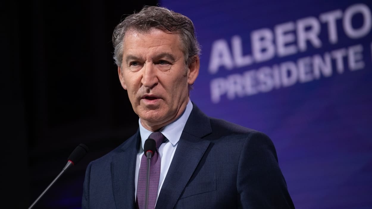 El presidente del Partido Popular, Alberto Núñez Feijóo. EP