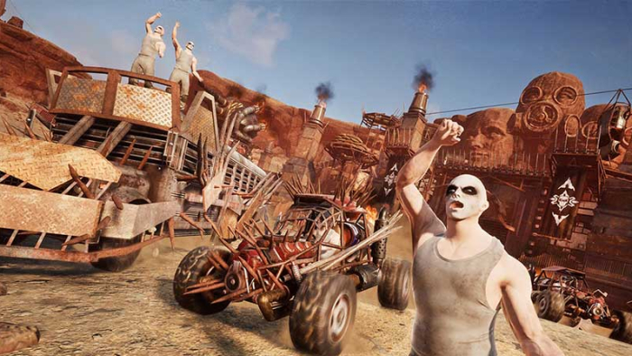 Imagen de Baadlands Furry Road, expansión del juego Goat simulator 3