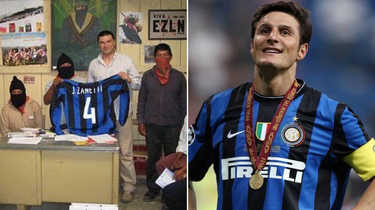 El Inter y los zapatistas, la historia del vínculo nerazzurro con el EZLN