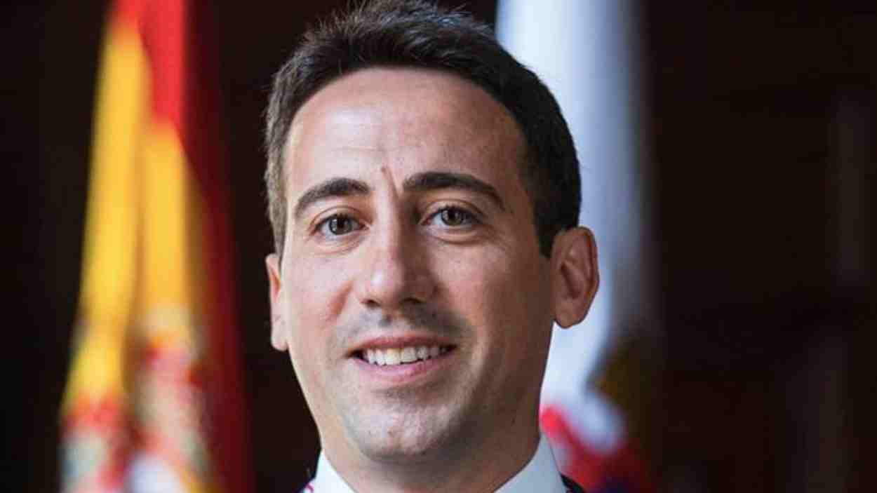 El presidente de la Diputación de Almería, Javier Aureliano García. EP.