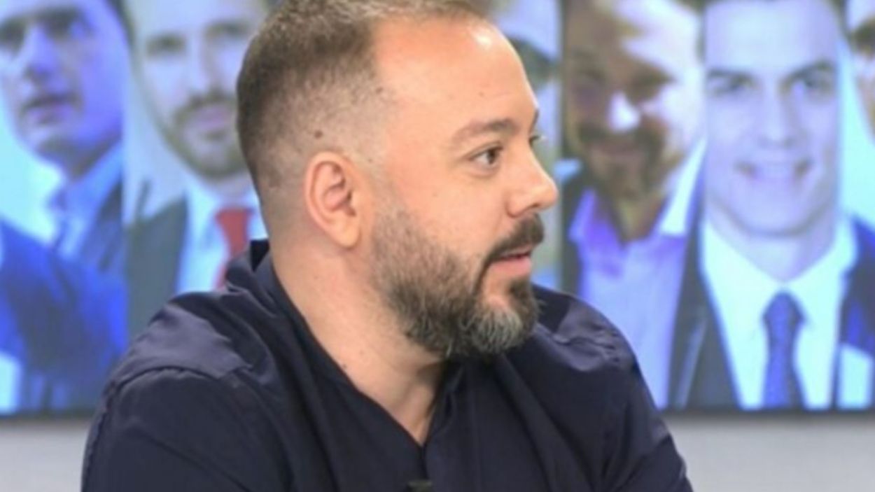 Antonio Maestre en una intervención en televisión