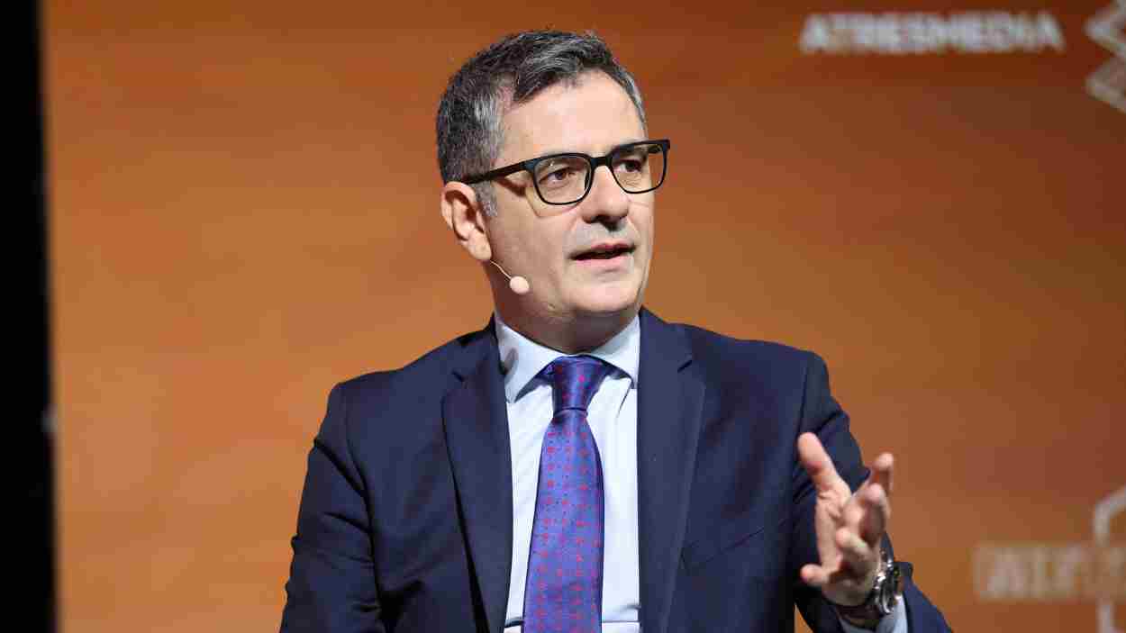 El ministro de la Presidencia, Justicia y Relaciones con las Cortes, Félix Bolaños. EP