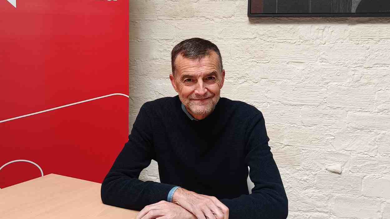 El coordinador general de IU, Antonio Maíllo. EP