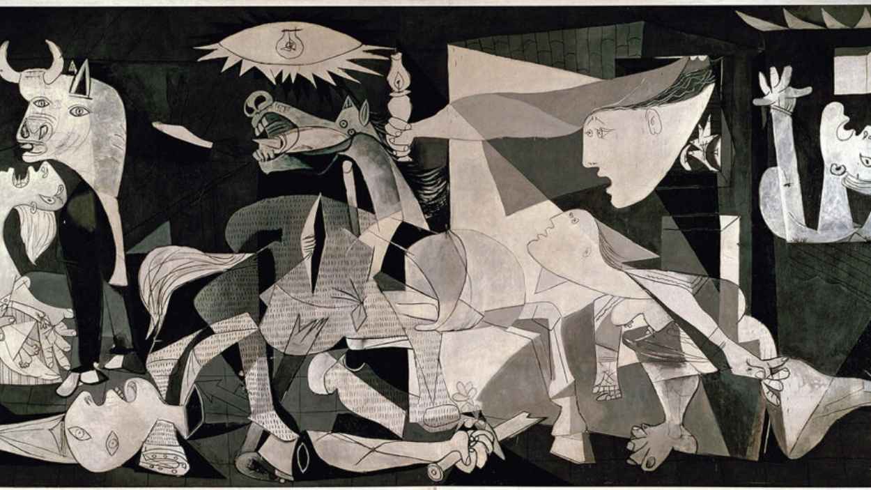 Cuadro de 'El Guernica', de Pablo Picasso. Archivo.