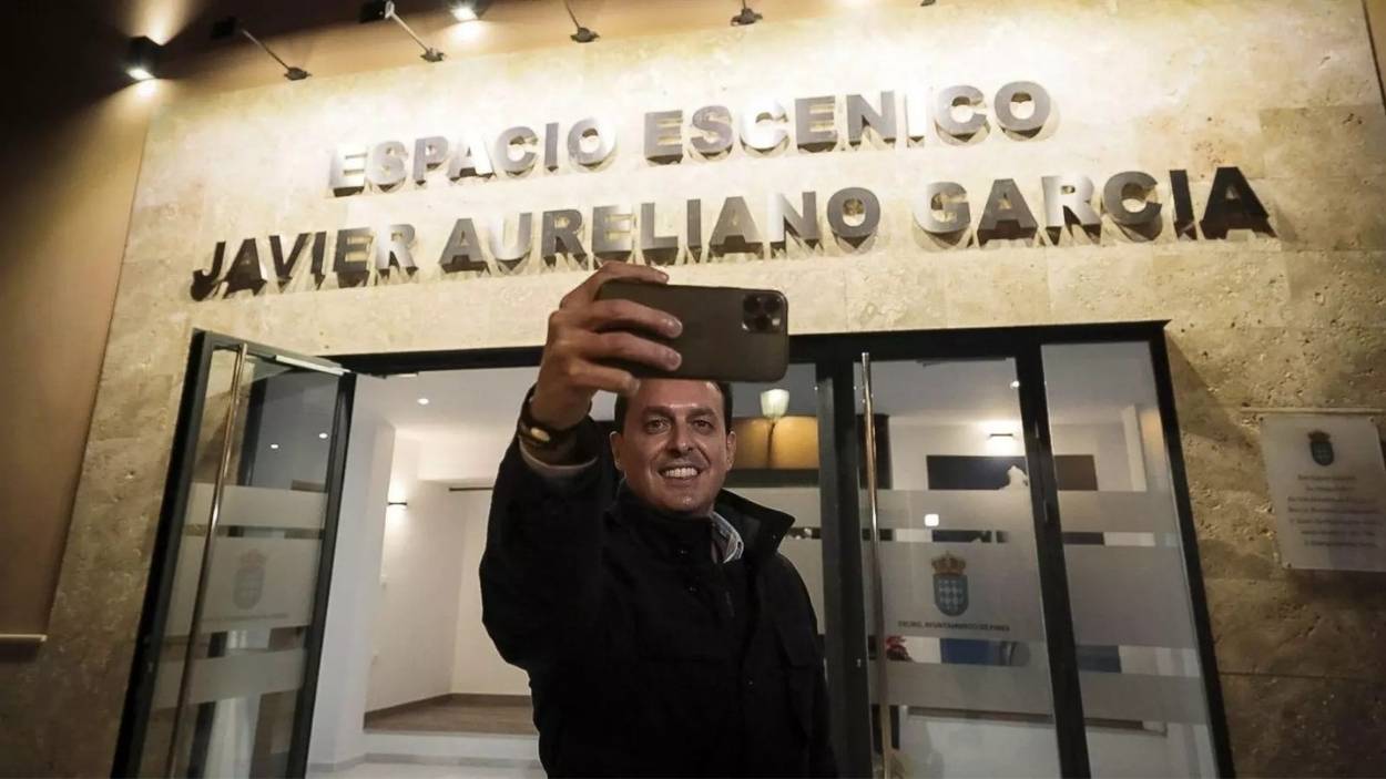 El presidente de la Diputación de Almería, Javier Aureliano García. EP.