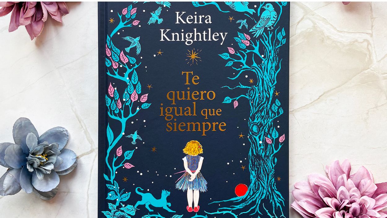 Portada del libro 'Te quiero igual que siempre', de la actriz británica Keira Knightley. Imagen: Lunwerg / Planeta de Libros.
