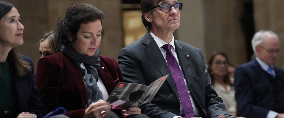 Illa reivindica a Ernest Lluch en un momento en el que asegura que “algunos pretenden conseguir la impunidad con la mentira” Illa reivindica a Ernest Lluch en un momento en el que asegura que “algunos pretenden conseguir la impunidad con la mentira”