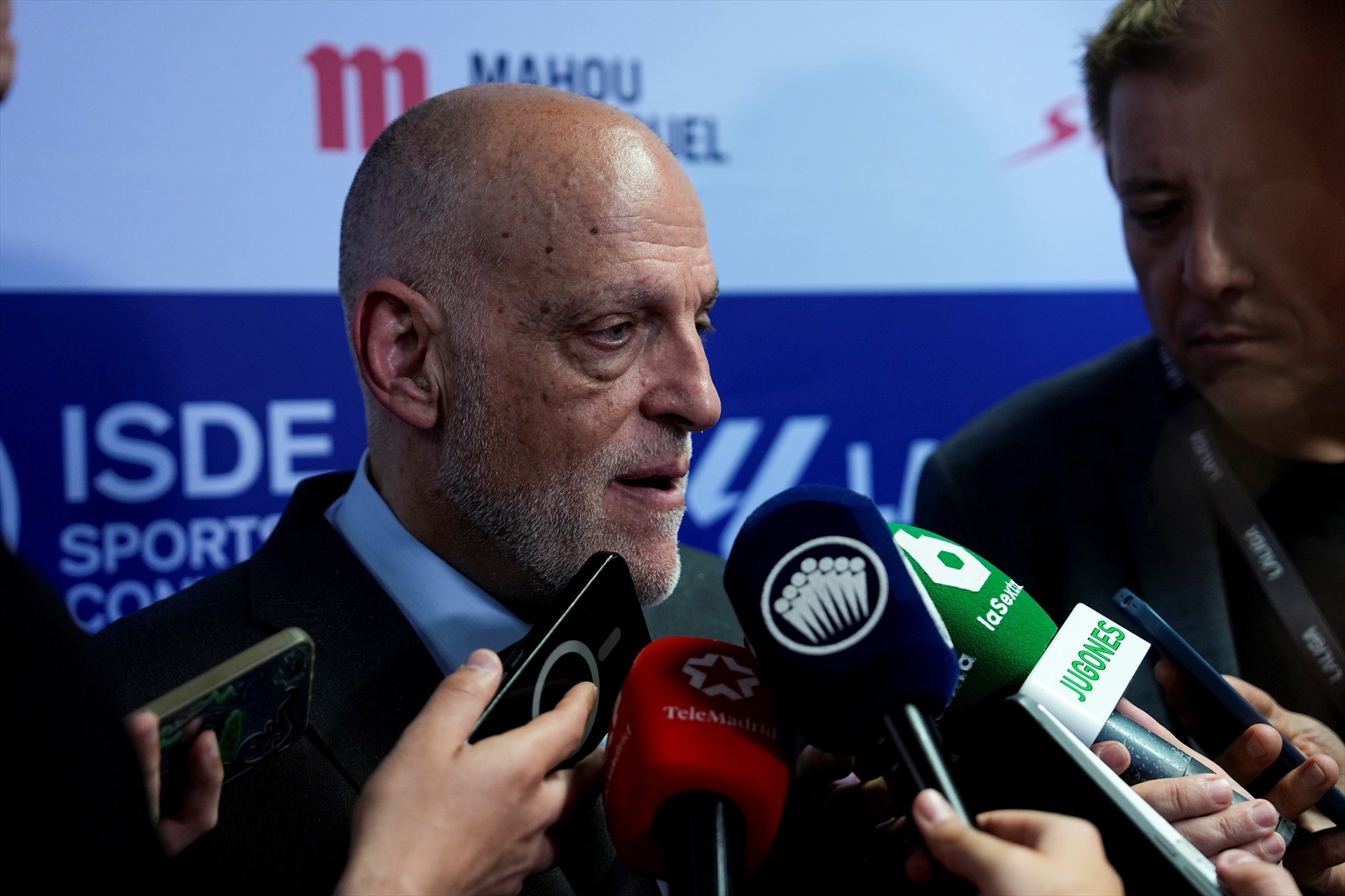 Javier Tebas en rueda de prensa| EP