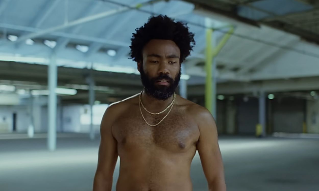 Dani Glover en el videoclip de 'This is America'.