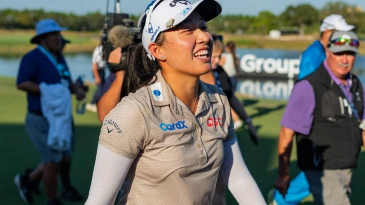  Jeeno Thitikul tras ganar el título| @lpga_tour