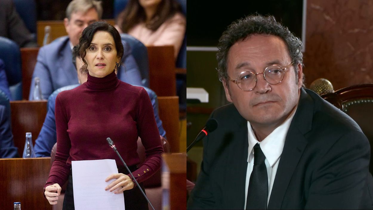 Isabel Díaz Ayuso y Álvaro García Ortiz