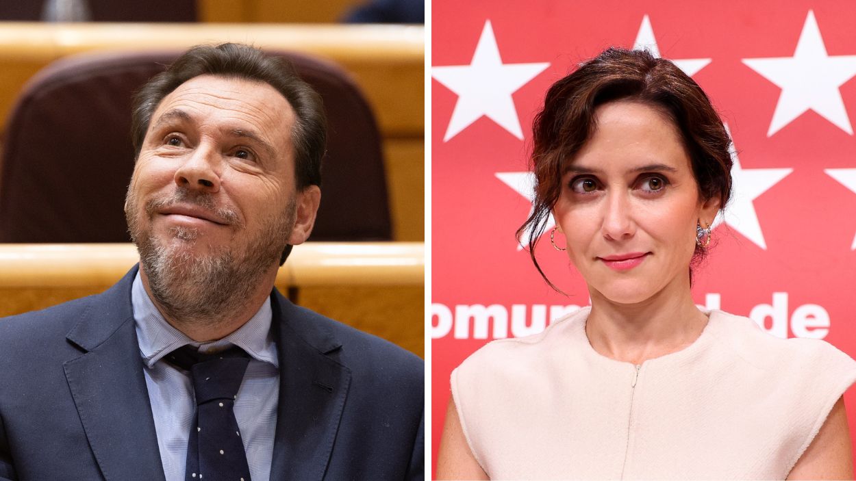 Fotomontaje de Óscar Puente e Isabel Díaz Ayuso. Elaboración propia.