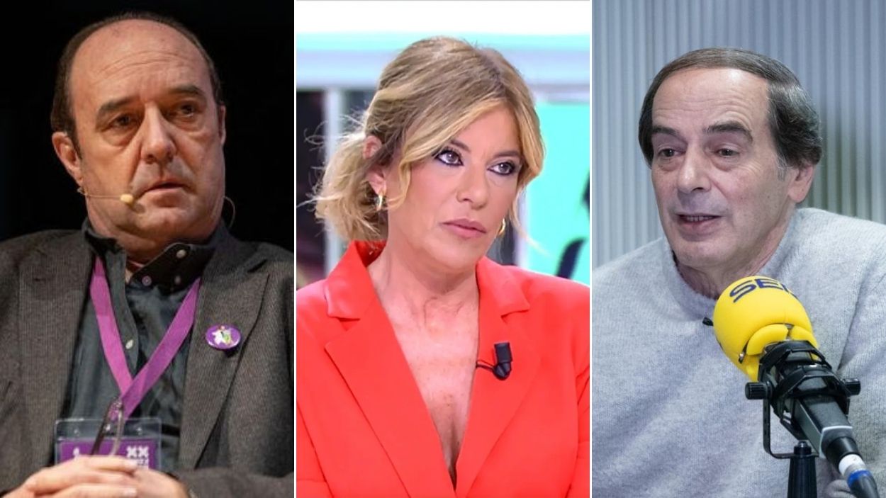 Jesús Maraña, Esther Palomera e Isaías Lafuente