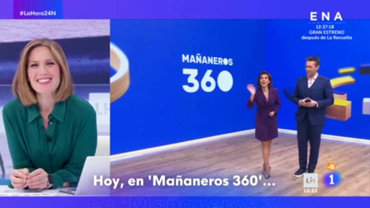 Silvia Intxaurrondo, Adela González y Javier Ruiz 