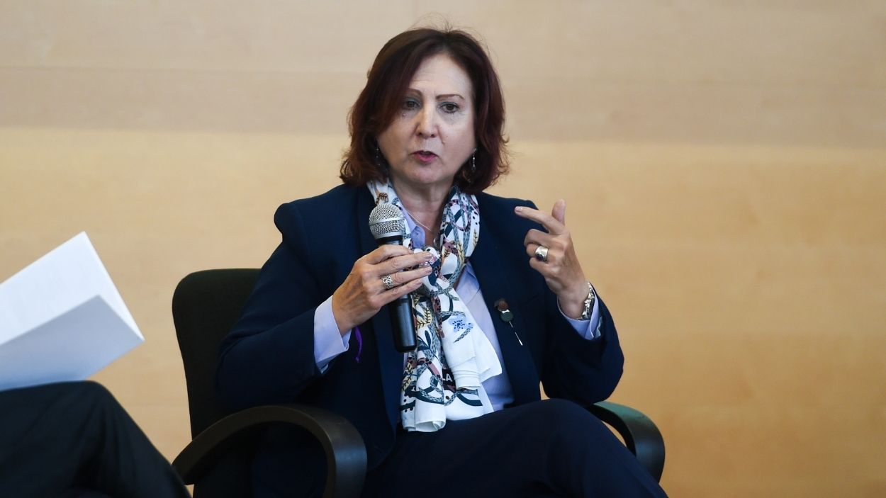 La fiscal de la sala de violencia contra la mujer Teresa Peramato. EP/Archivo.