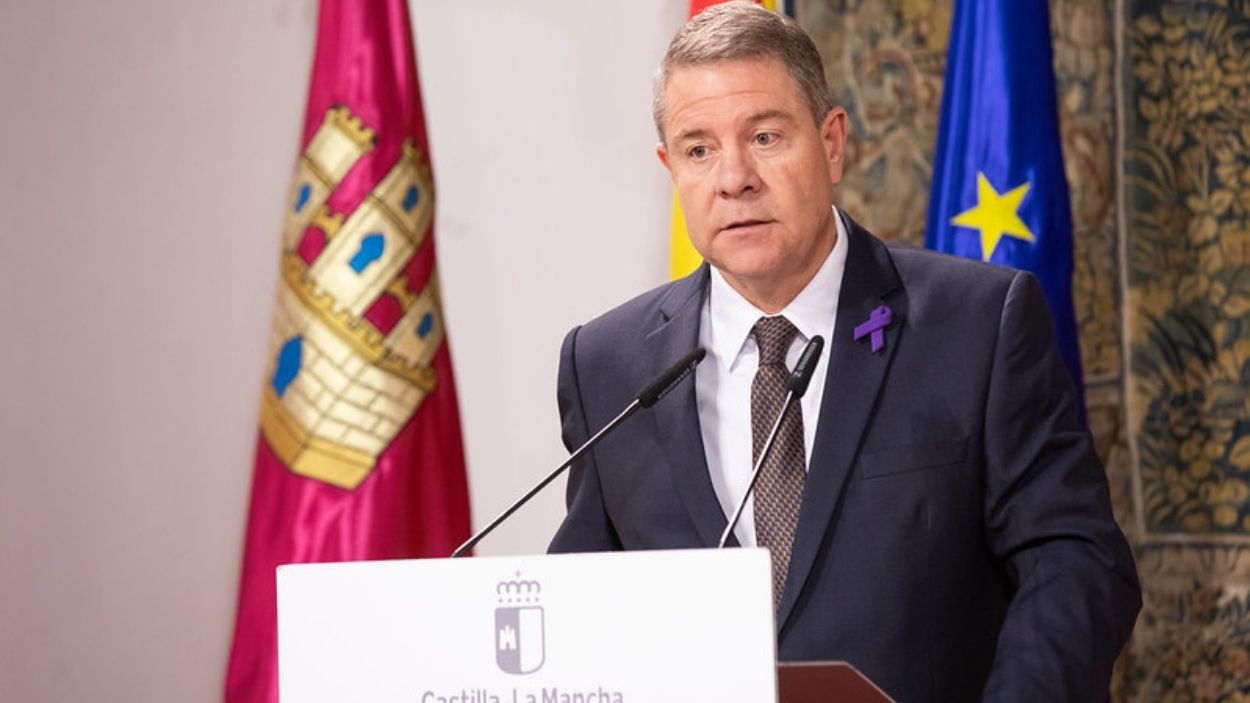 Emiliano García-Page, presidente de Castilla-La Mancha. JCCM.