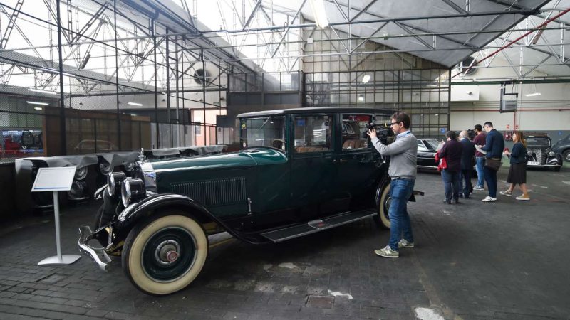 Parque Móvil del Estado conmemora con una exposición su 90 aniversario Parque Móvil del Estado conmemora con una exposición su 90 aniversario