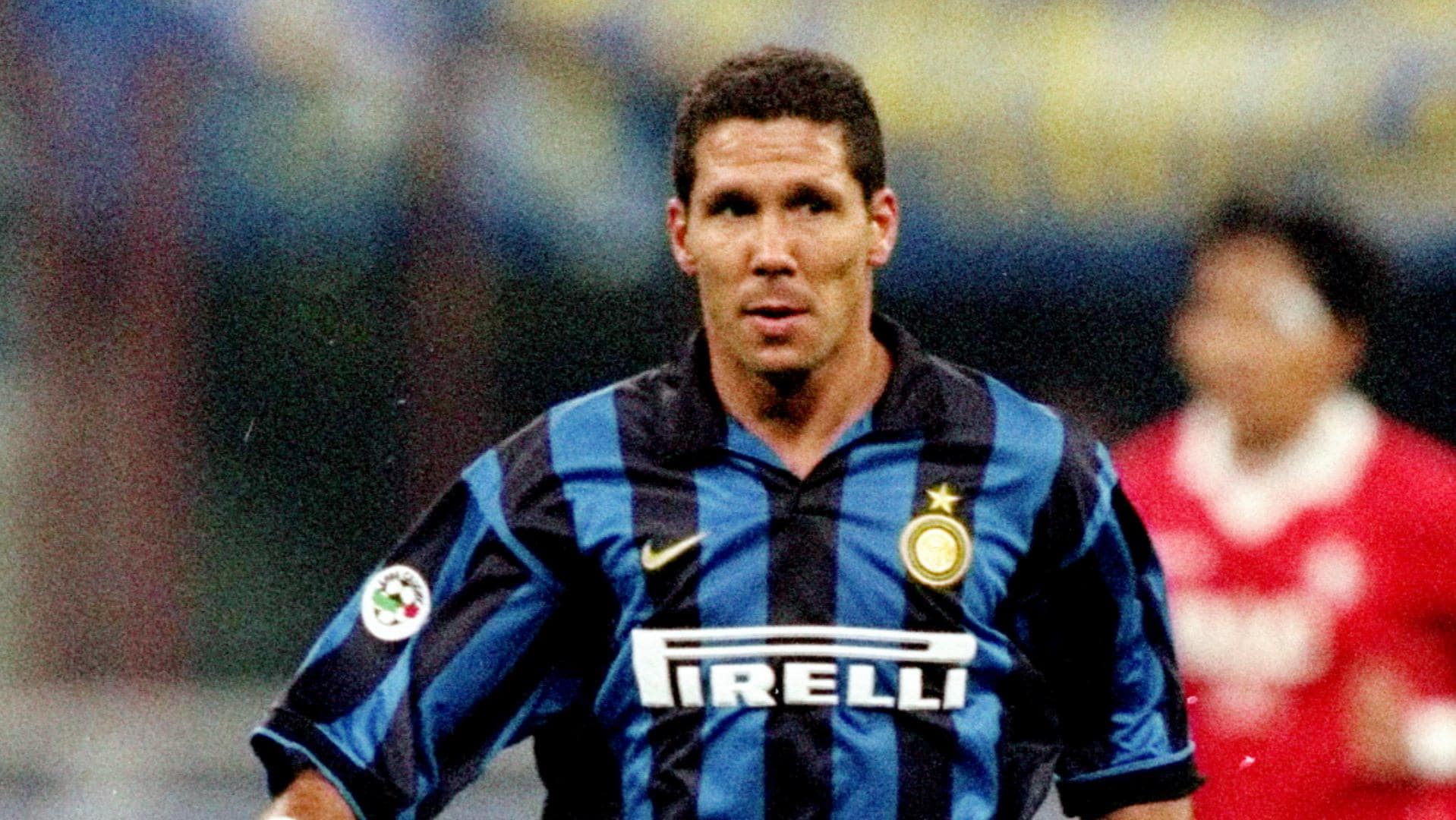 Diego Simeone con la camiseta del Inter| UEFA