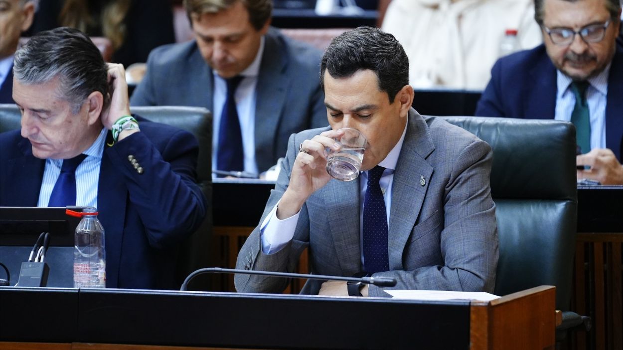 Presidente de la Junta de Andalucía, Moreno Bonilla / EP