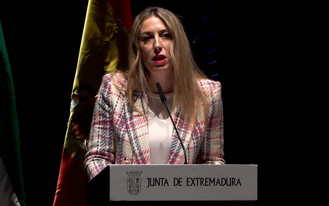 La presidenta de la Junta de Andalucía, María Guardiola. (Foto: EP)