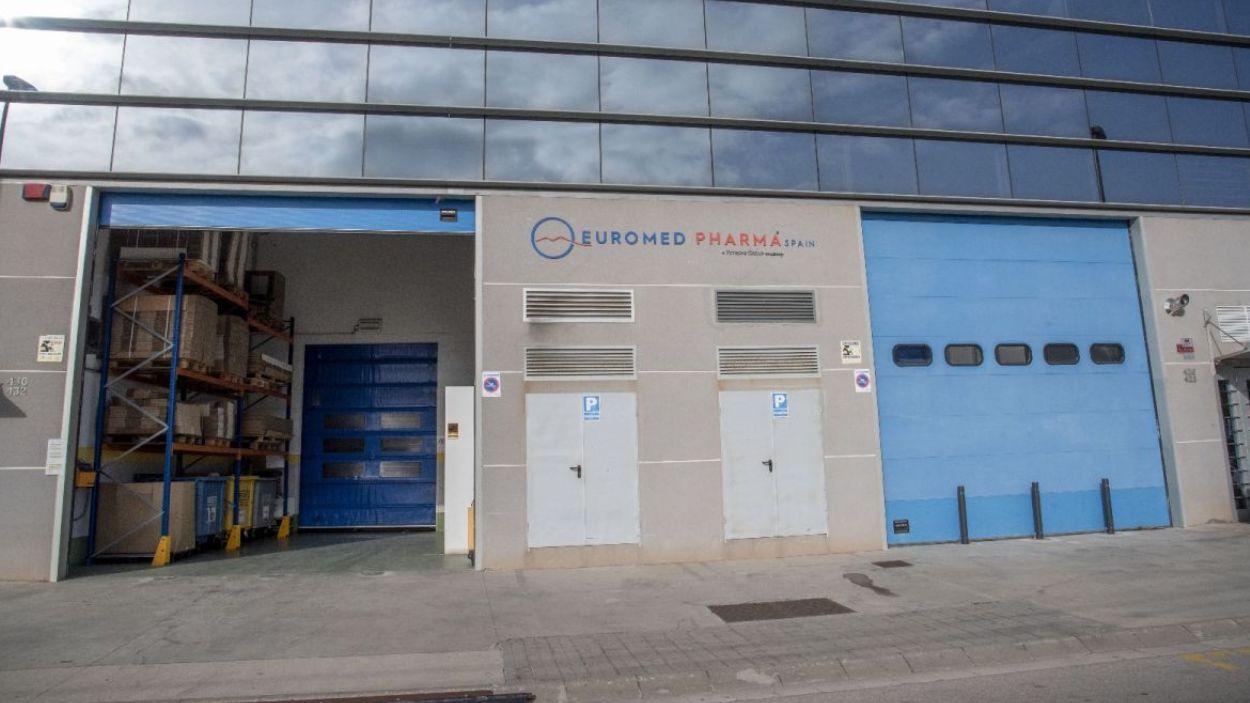 Exteriores del centro logístico de Euromed Pharma Spain  Foto de Euromed Pharma Spain