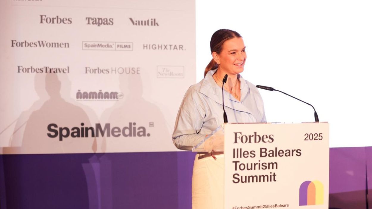 Marga Prohens durante el acto