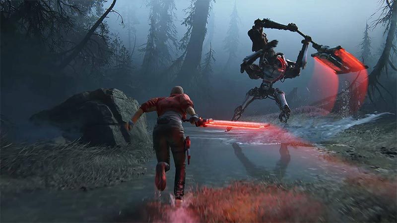 Escena de acción de Intergalactic: The Heretic Prophet