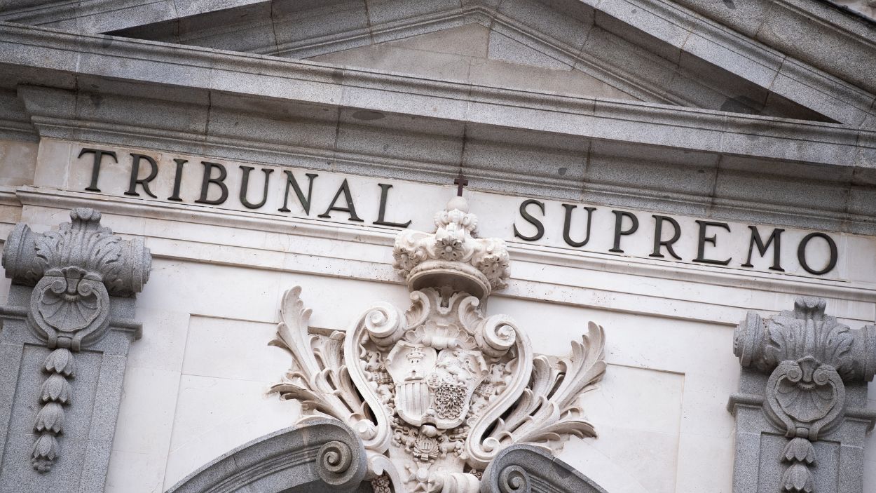 Fachada del Tribunal Supremo