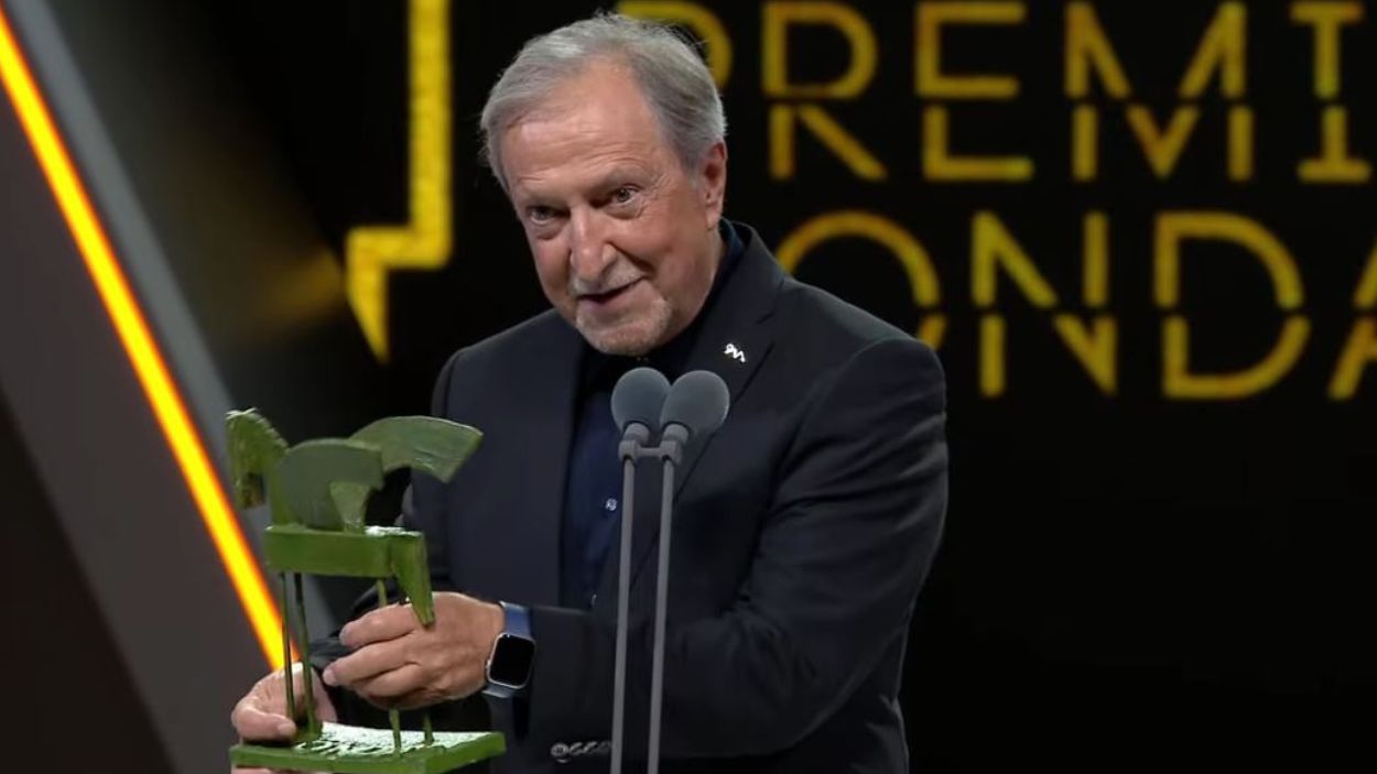 Paco Lobatón en los Premios Ondas 2025