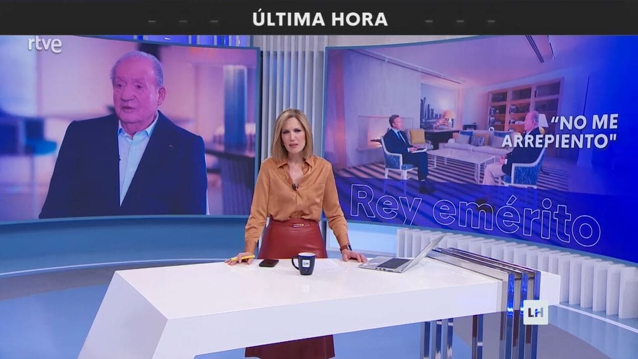 Silvia Intxaurrondo en 'La hora de La 1'. RTVE.