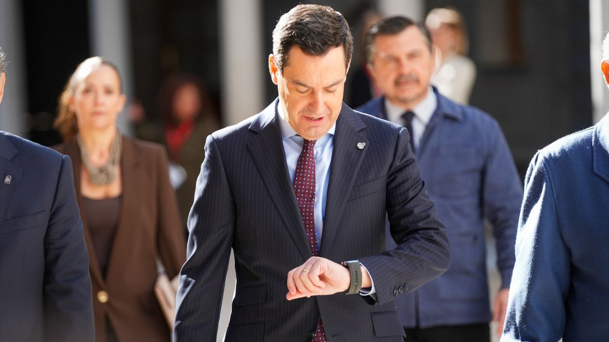 Presidente de la Junta de Andalucía, Moreno Bonilla / EP