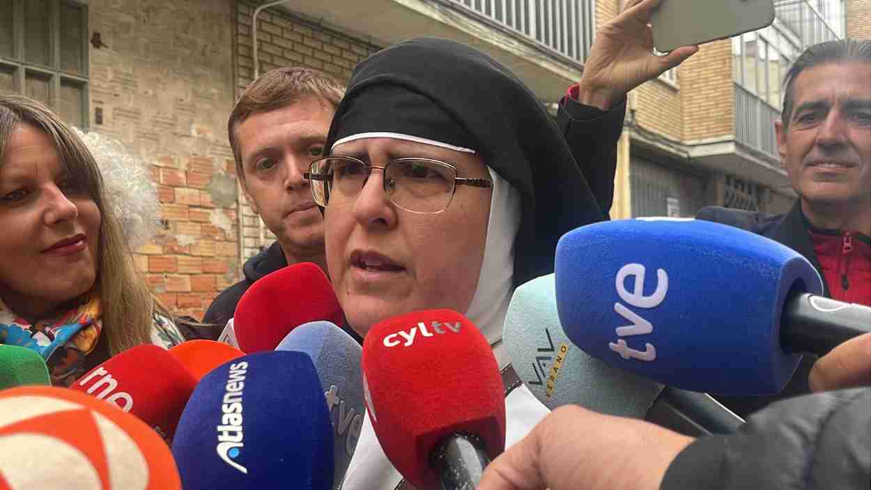 La exabadesa del convento de las Clarisas de Belorado, Laura García de Viedma. EP